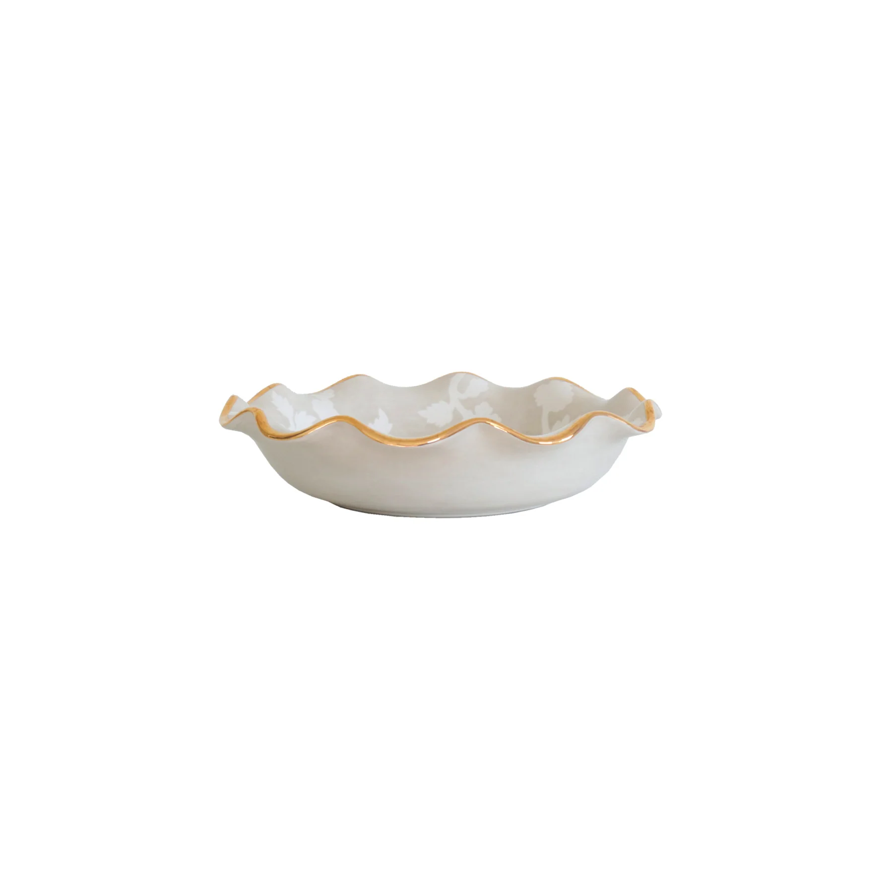 Chinoiserie Dreams Scalloped Bowls with 22K Gold Accent - Image 15