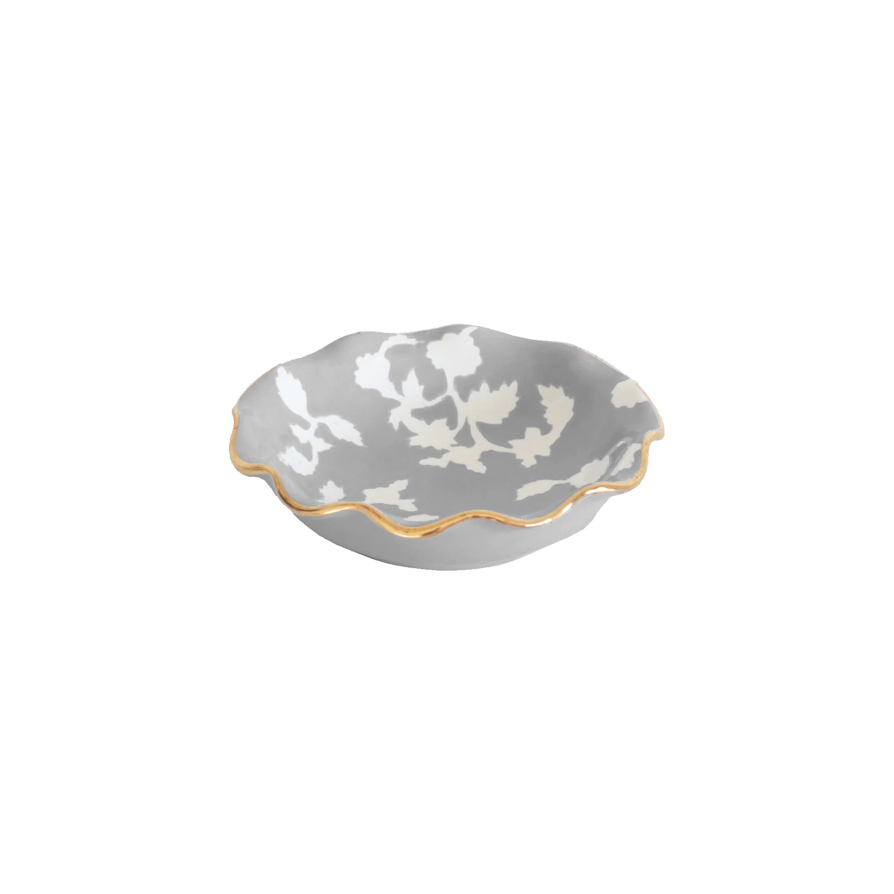 Chinoiserie Dreams Scalloped Bowls with 22K Gold Accent - Image 30