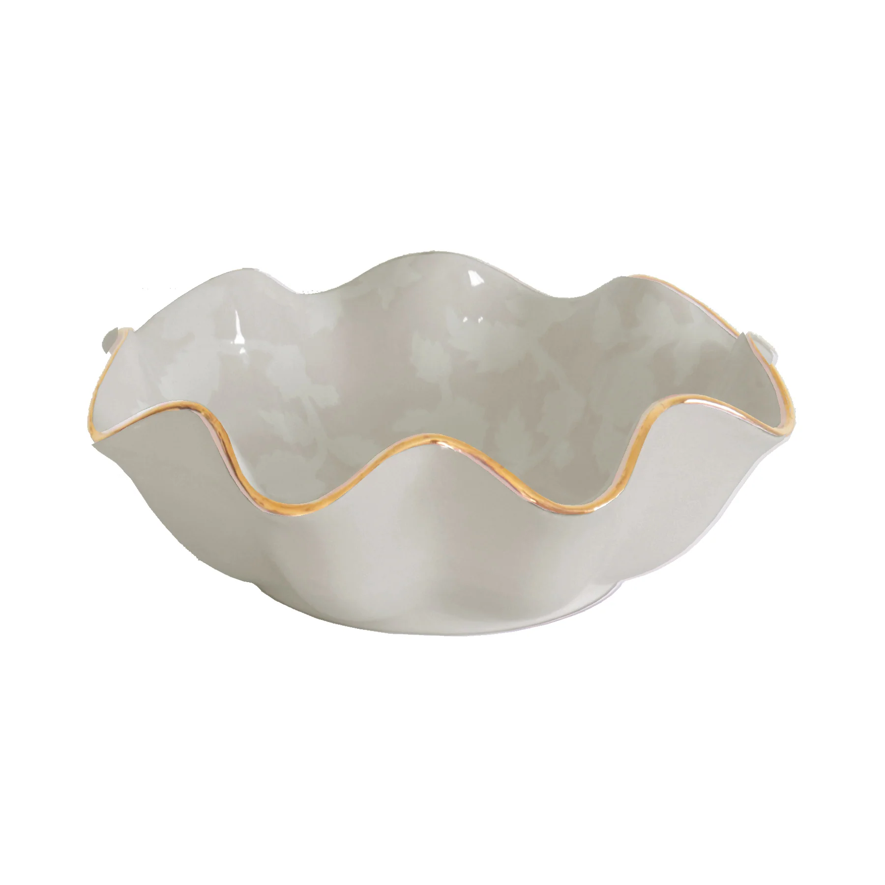 Chinoiserie Dreams Scalloped Bowls with 22K Gold Accent - Image 39