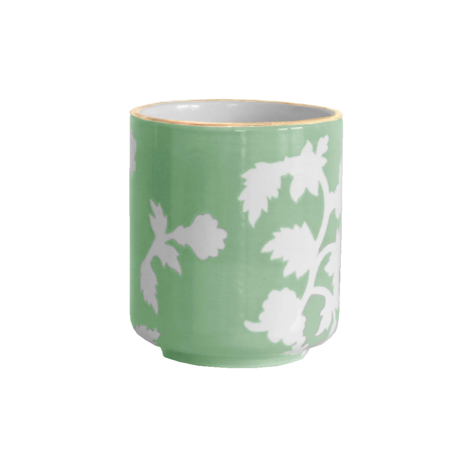 Chinoiserie Dreams Vase with 22K Gold Accent - Image 5