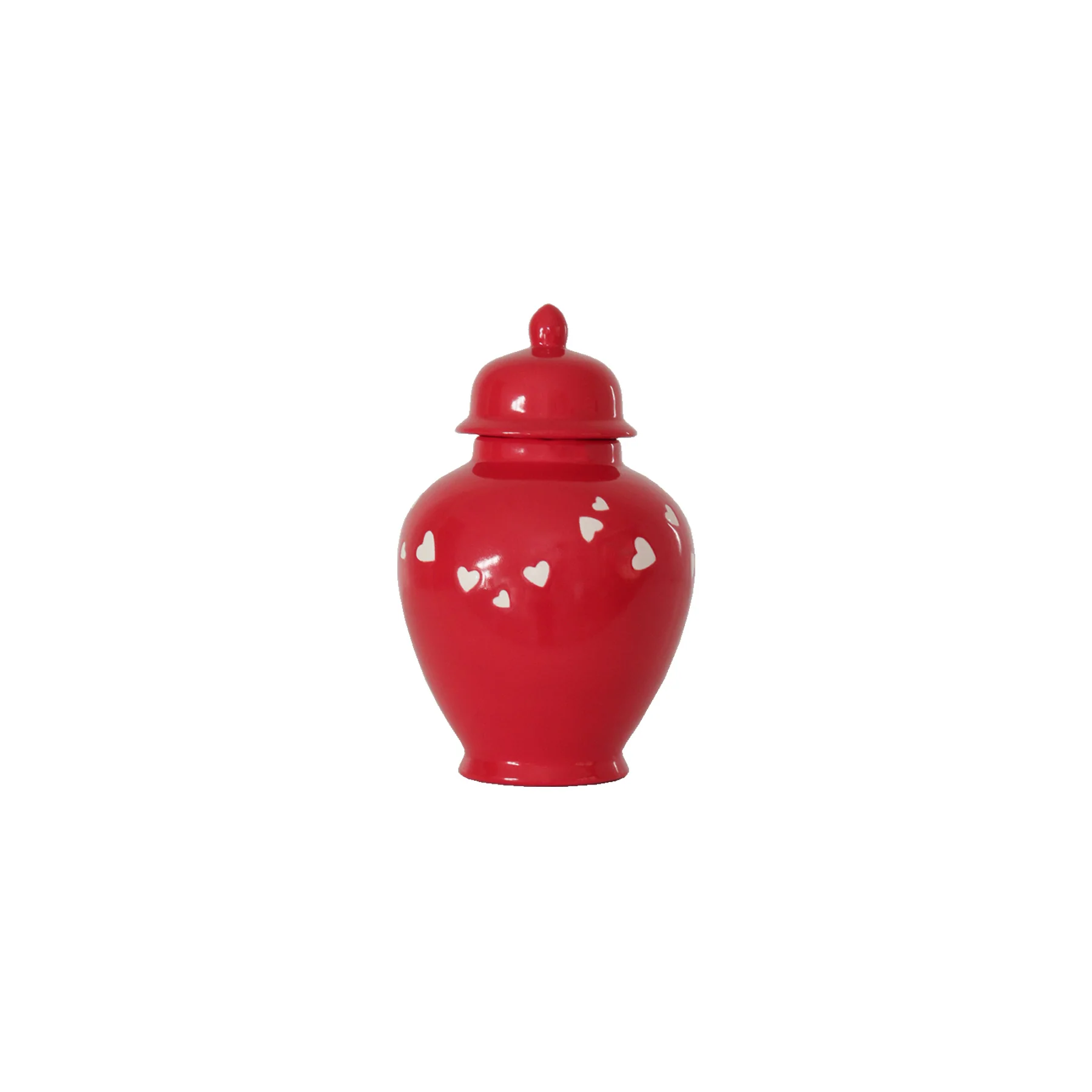"Love is in the Air" Ginger Jars in Red - Image 4