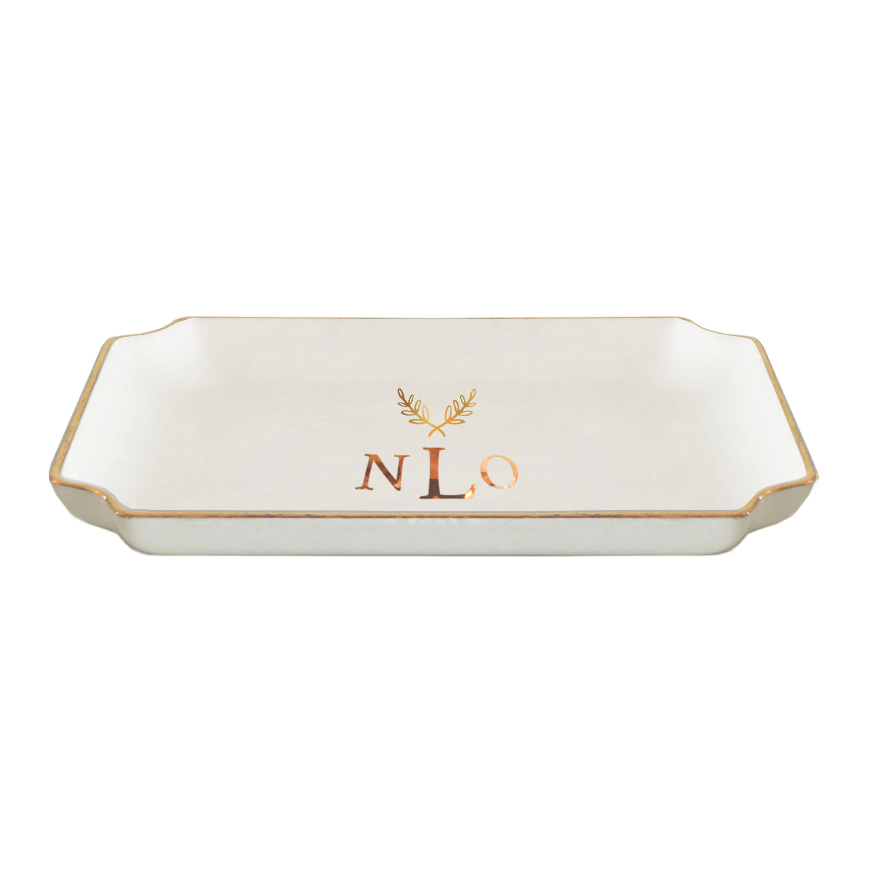Crown of Laurel Keepsake Monogrammed Tray - Image 4