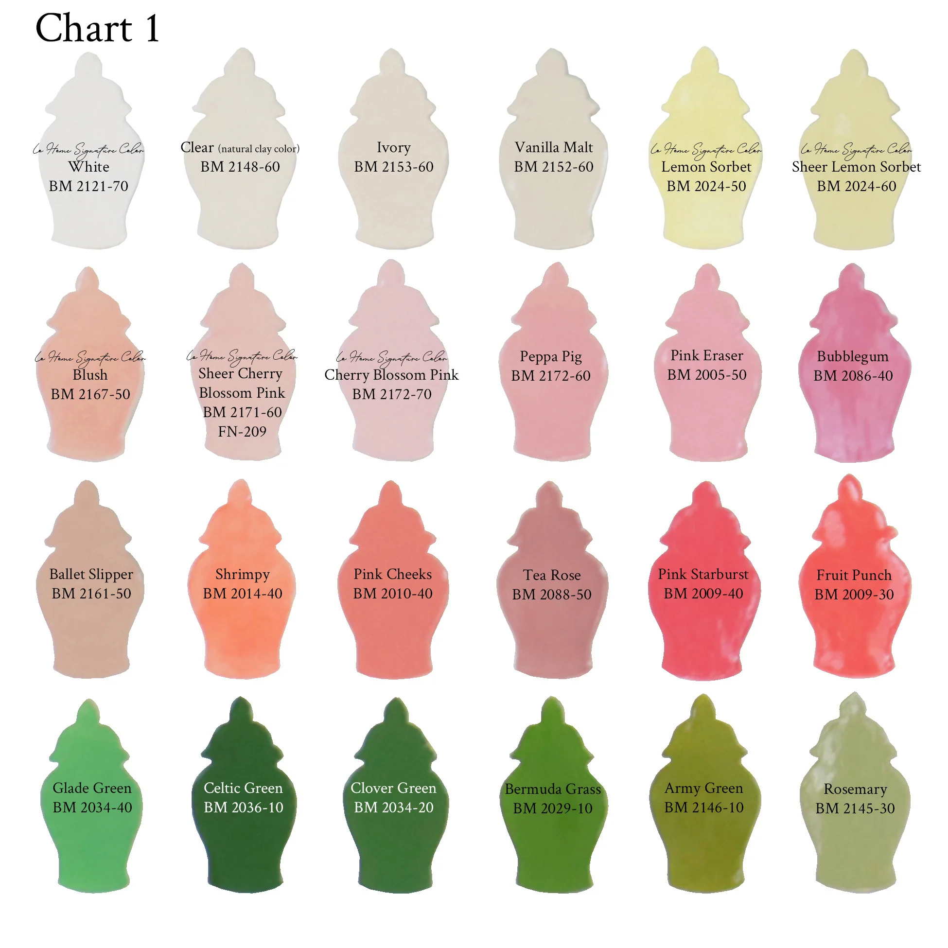 Custom Color Solid Ginger Jar Lamp - Image 3