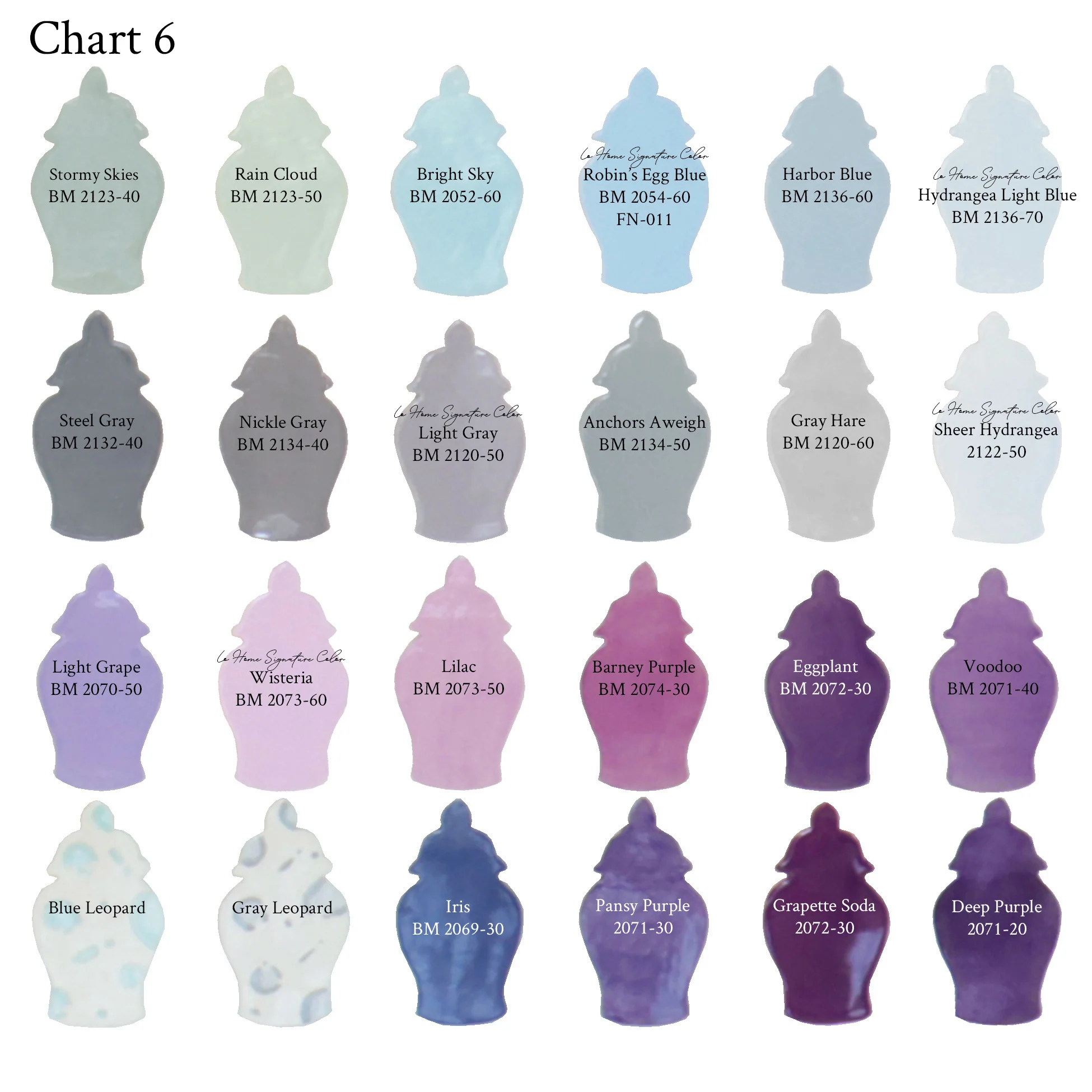 Custom Color Solid Ginger Jar Lamp - Image 8