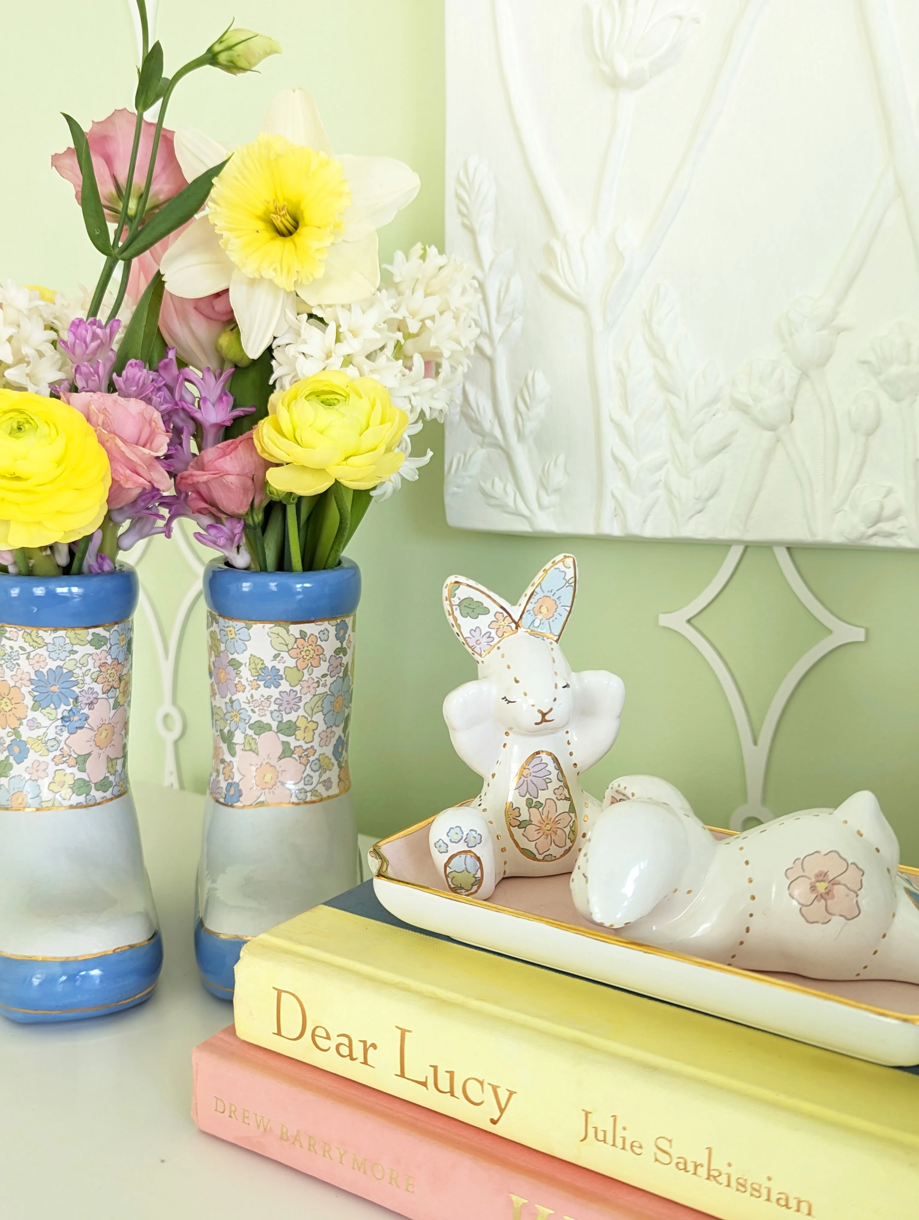 Flower Field Rain Boots Vases (Set of 2) - Image 9