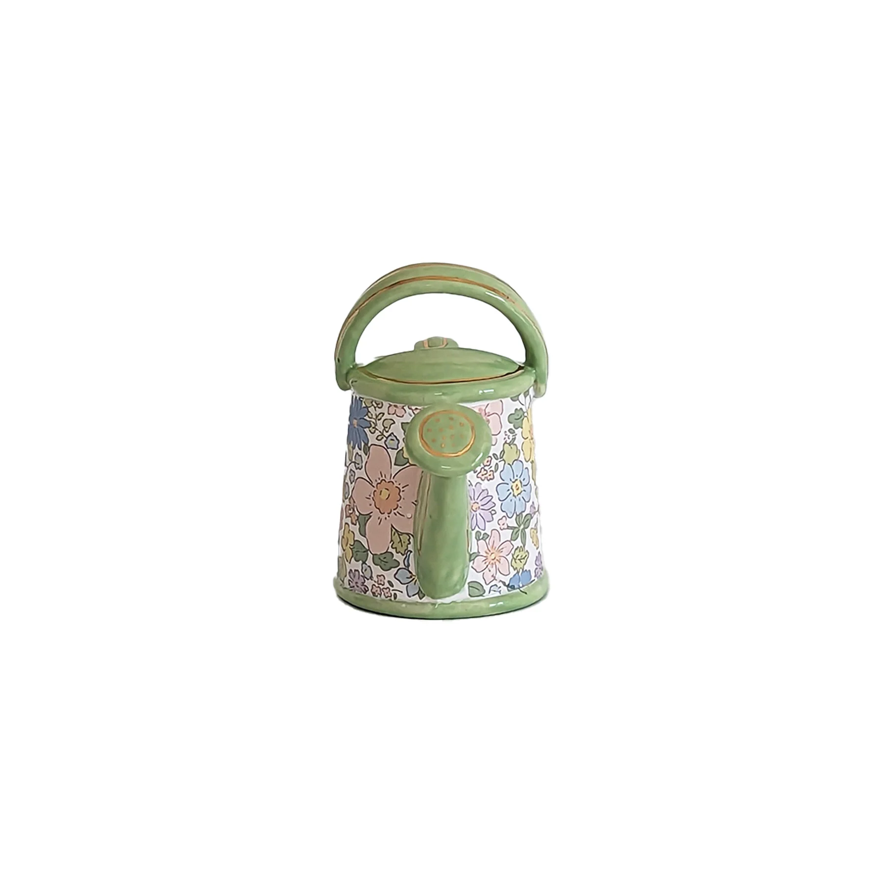 Flower Field Watering Can Bud Vase - Image 4