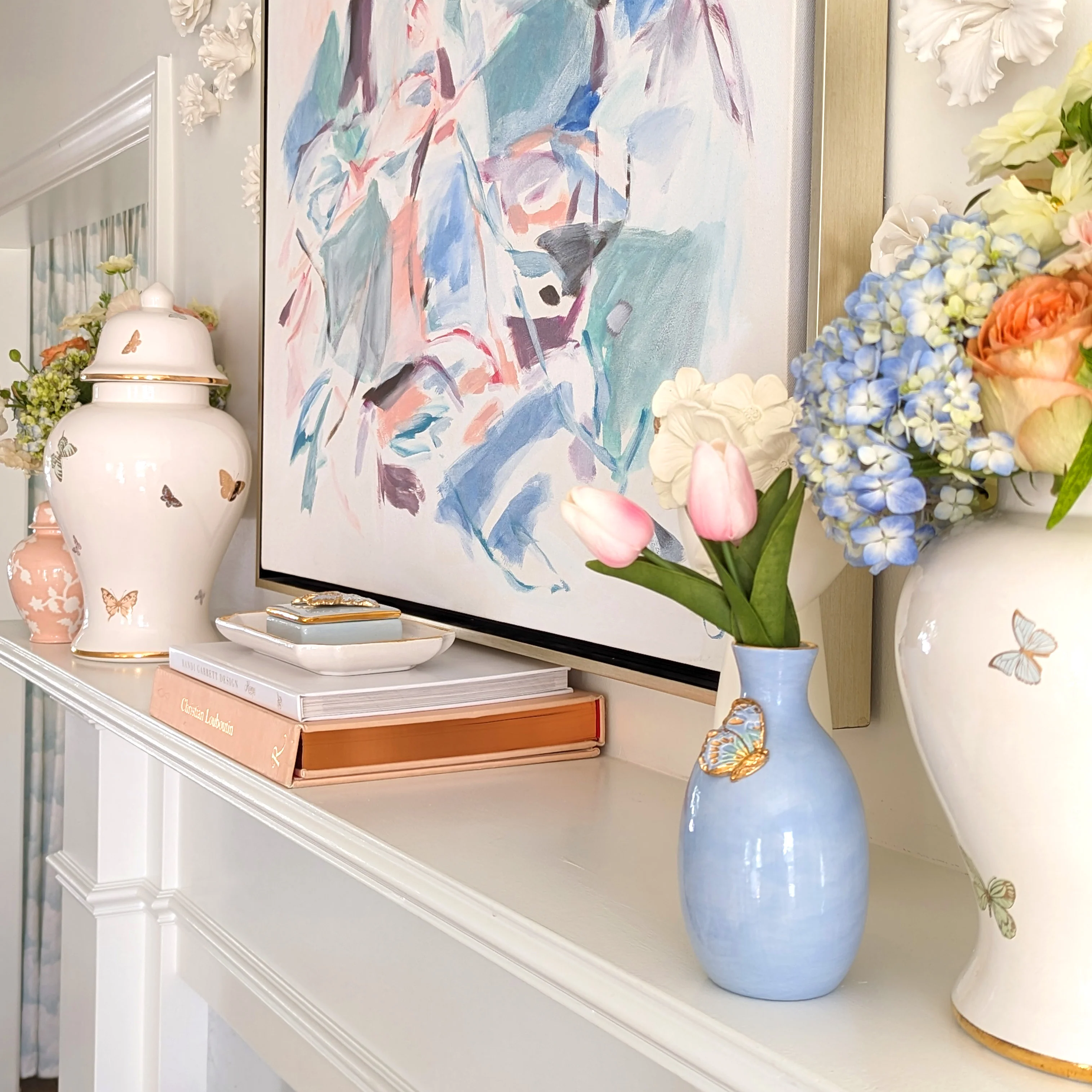 Gilded Butterflies Ginger Jars - Image 7