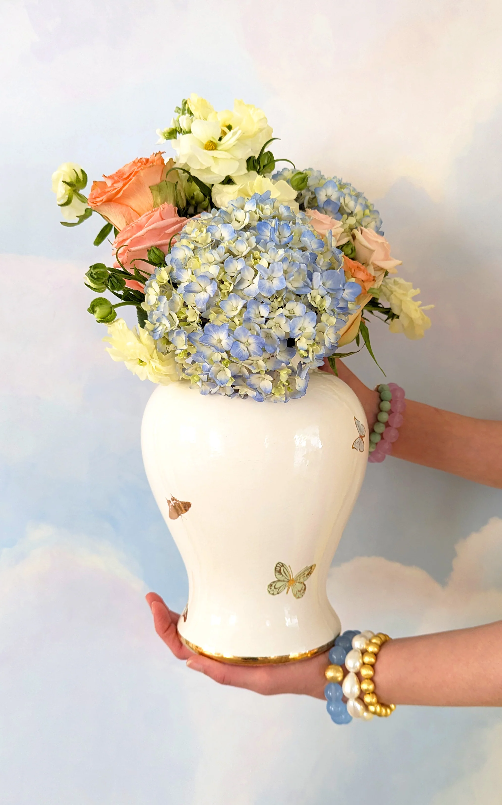 Gilded Butterflies Ginger Jars - Image 9