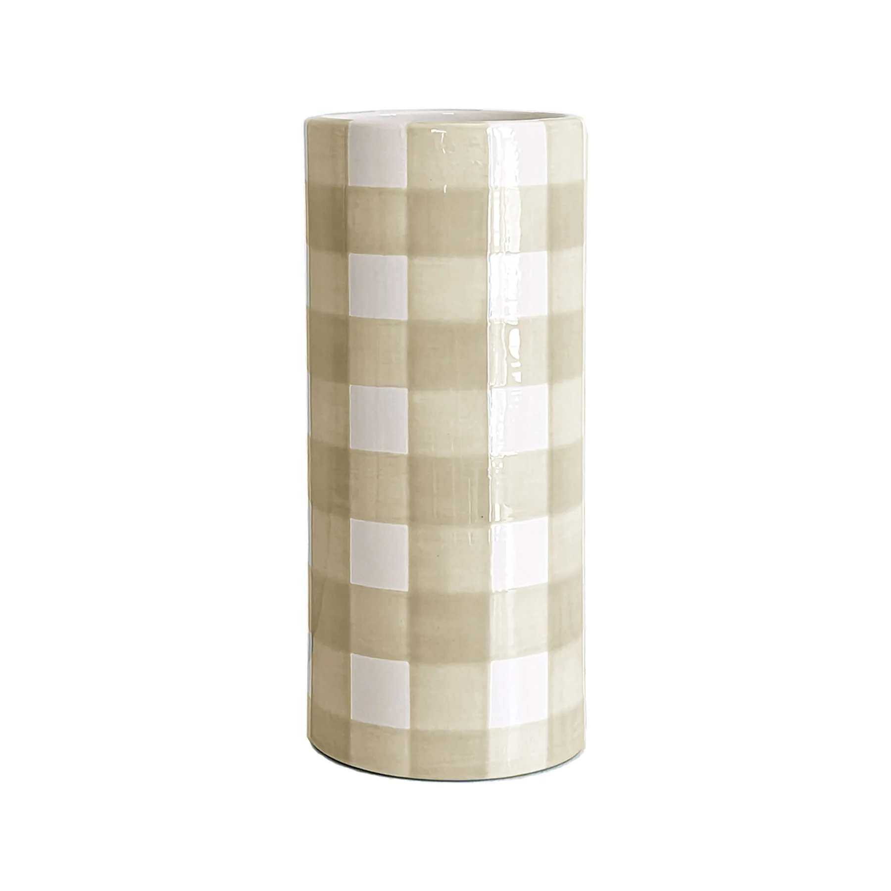 Gingham Column Vase - Image 25