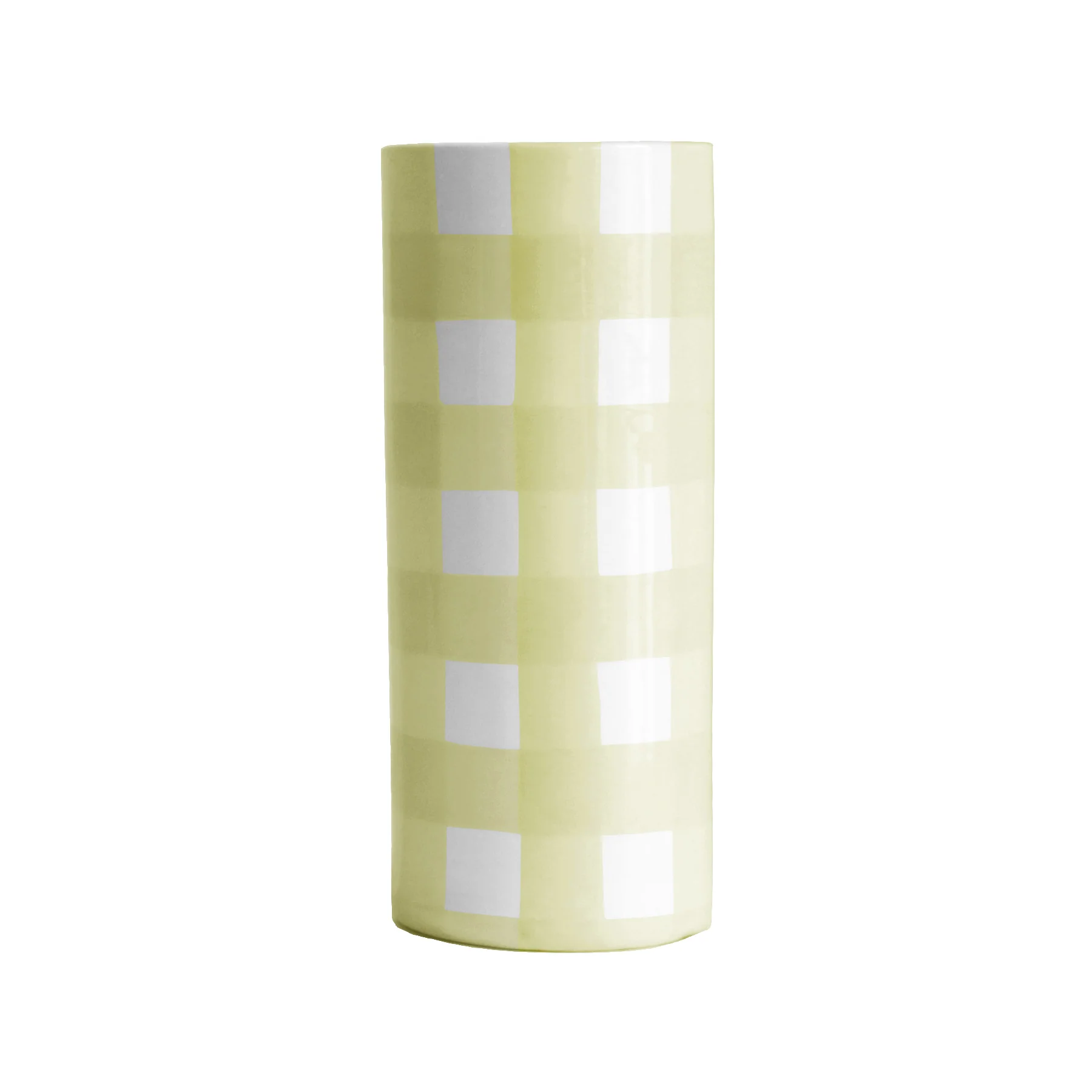 Gingham Column Vase - Image 8