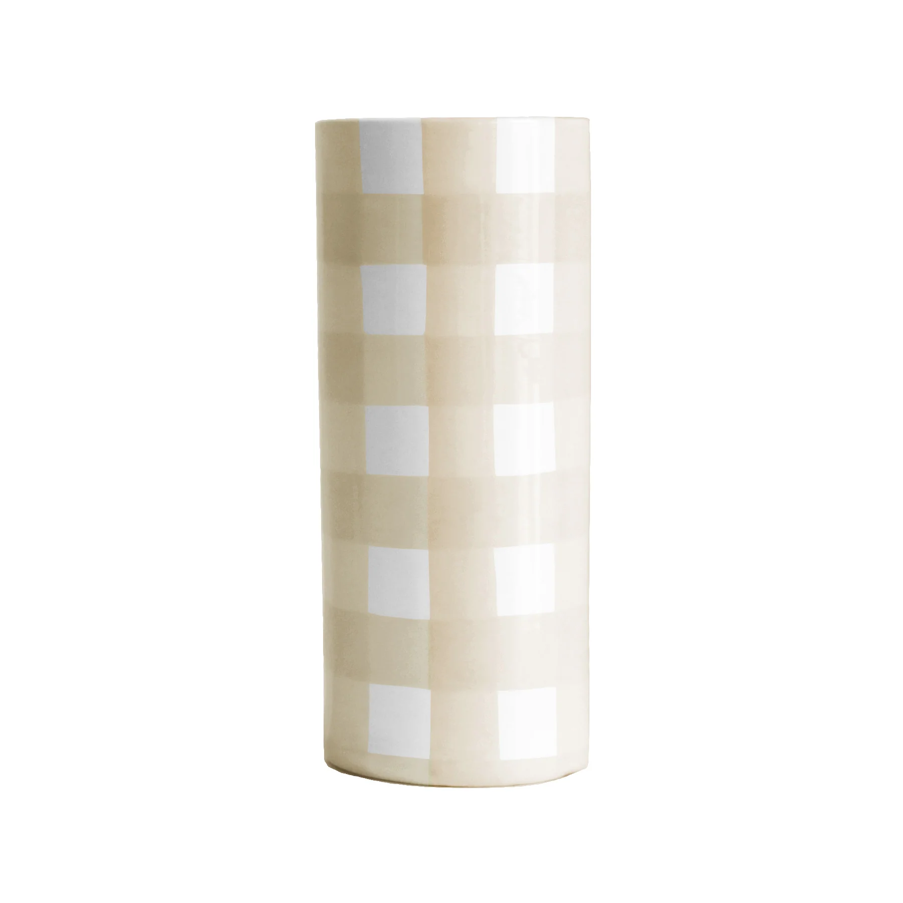 Gingham Column Vase - Image 9
