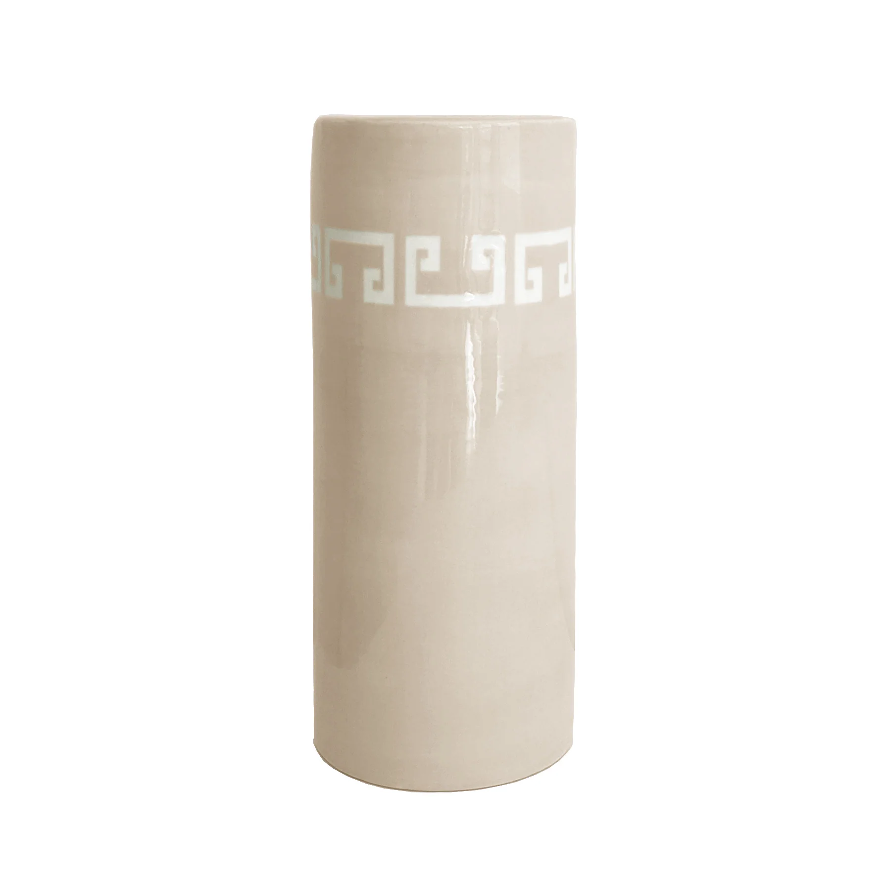 Greek Key Column Vase - Image 4