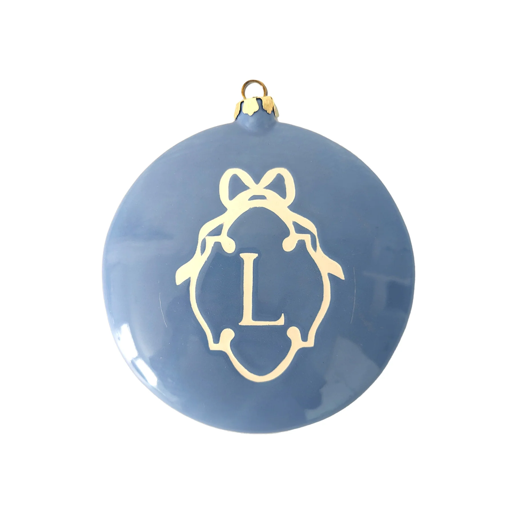 Large Ornament with Bow Monogram - Image 5