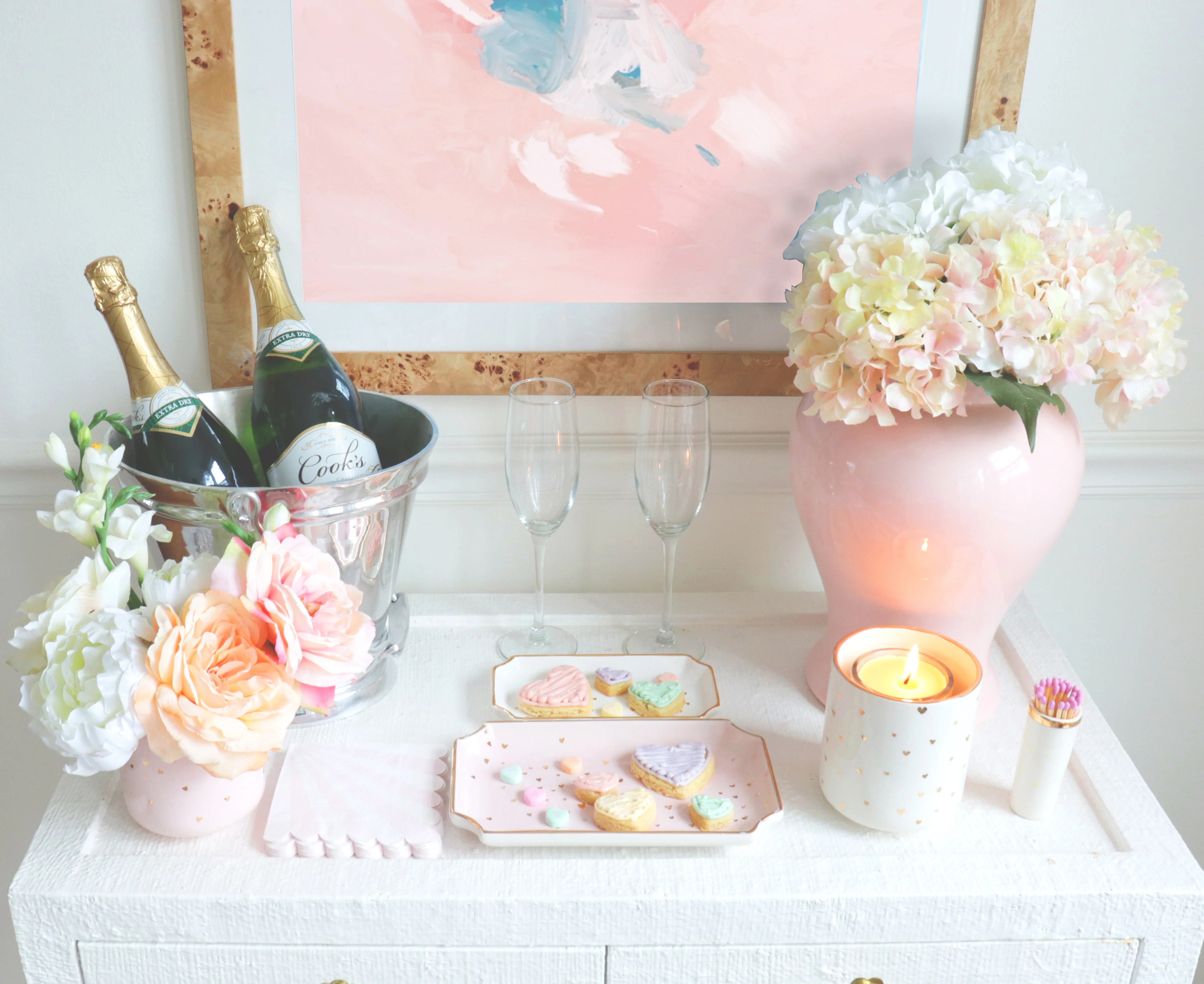 "Confetti Hearts" Tray - Image 4