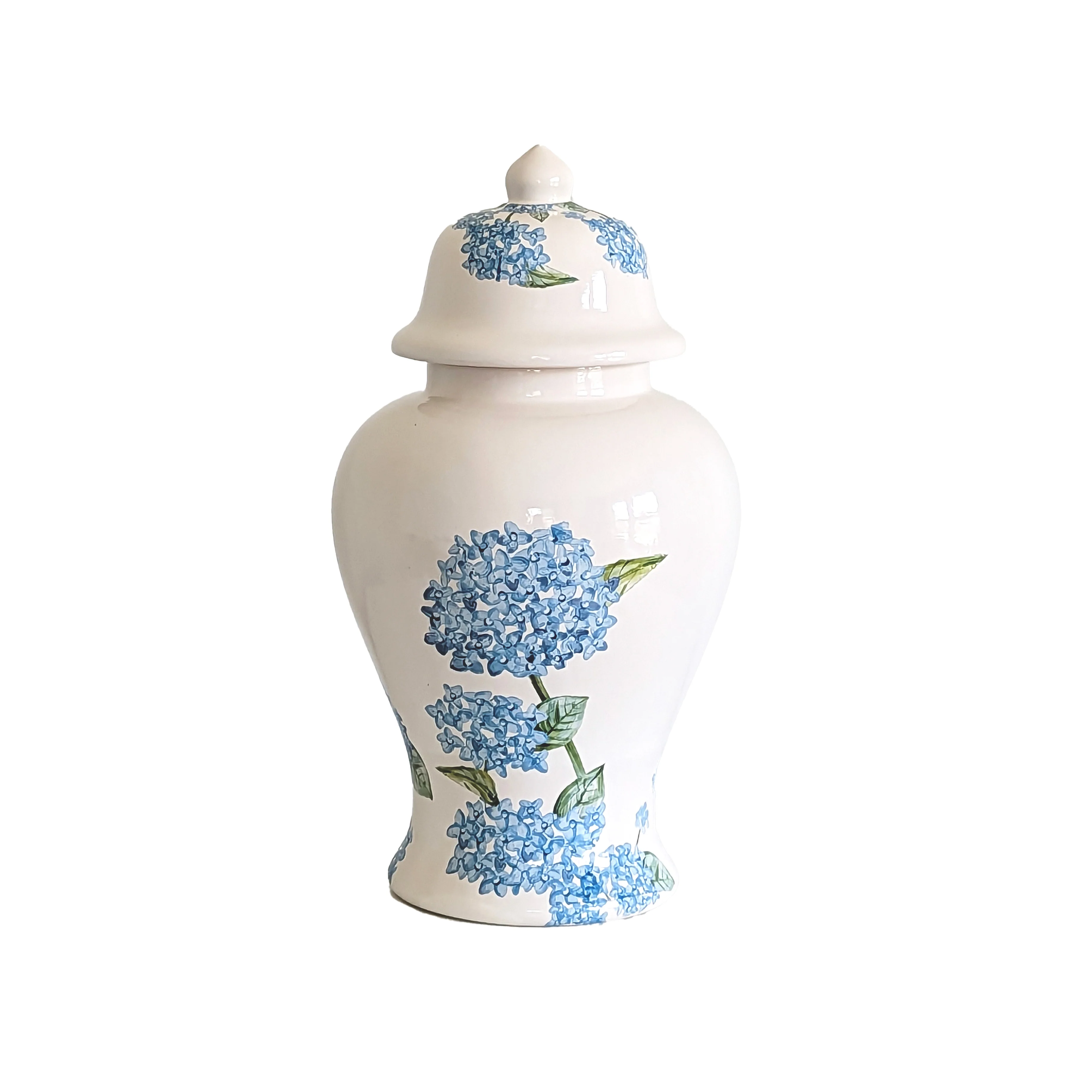 Lo Home x Chapple Chandler Ginger Jars with Hydrangea Accents - Image 6