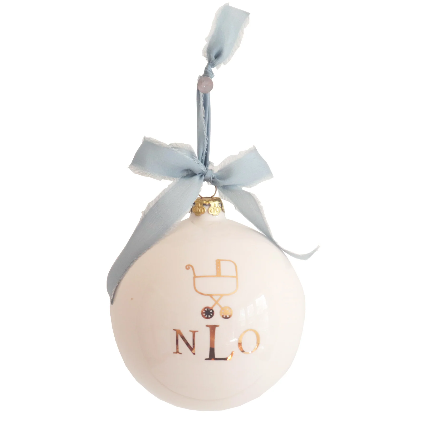 Monogrammed Keepsake Ornament- Baby's First Christmas - Image 3