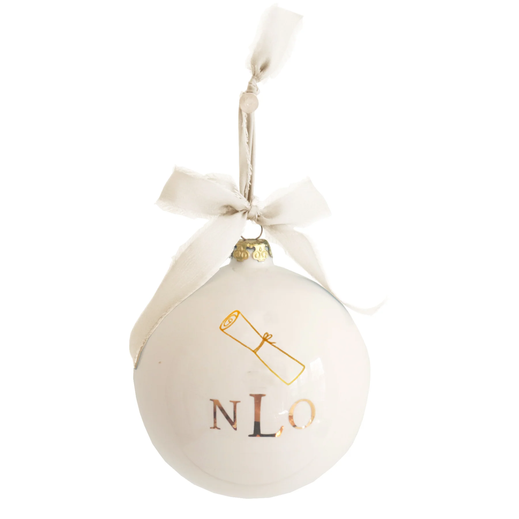 Monogrammed Keepsake Ornament- Graduation - Image 3