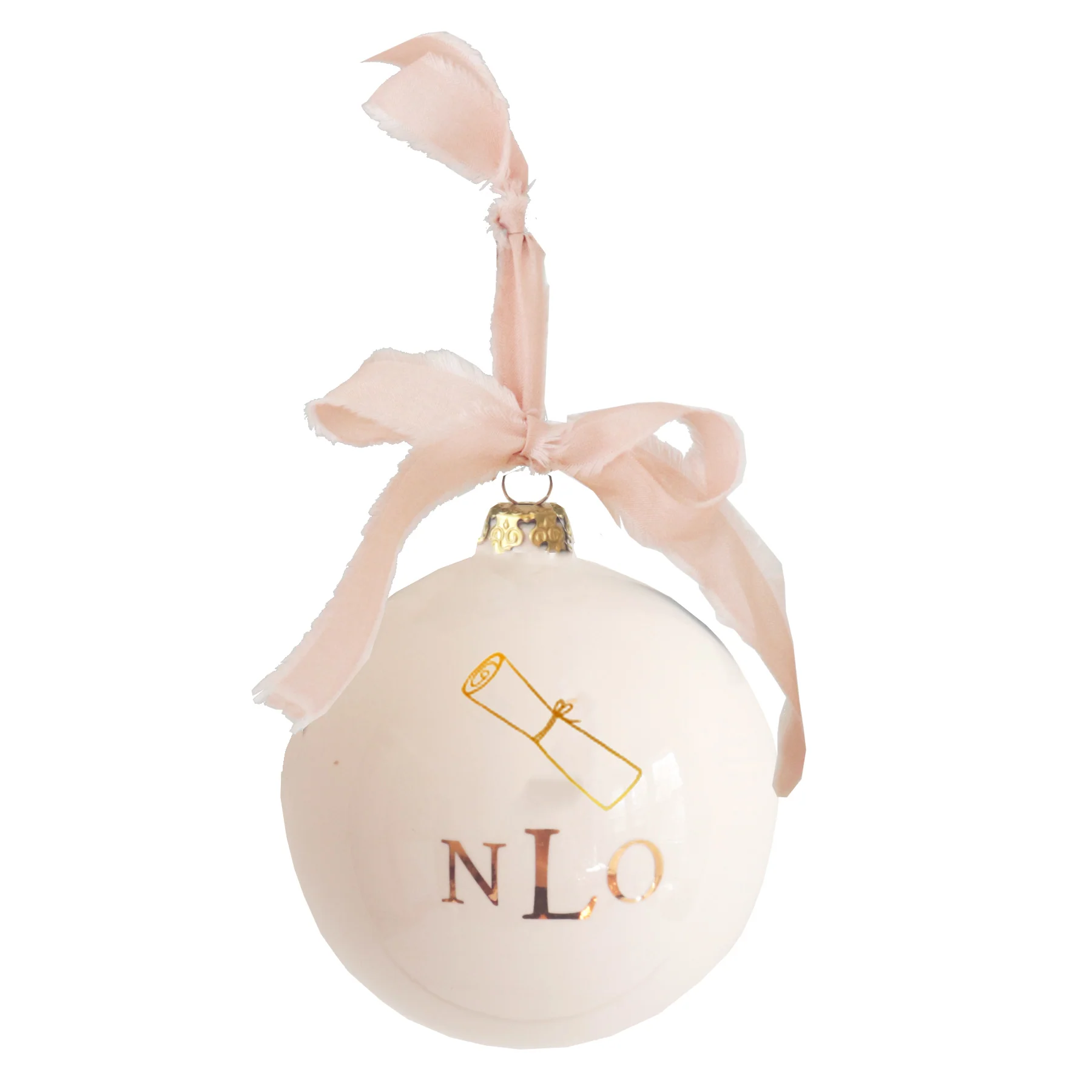 Monogrammed Keepsake Ornament- Graduation - Image 5