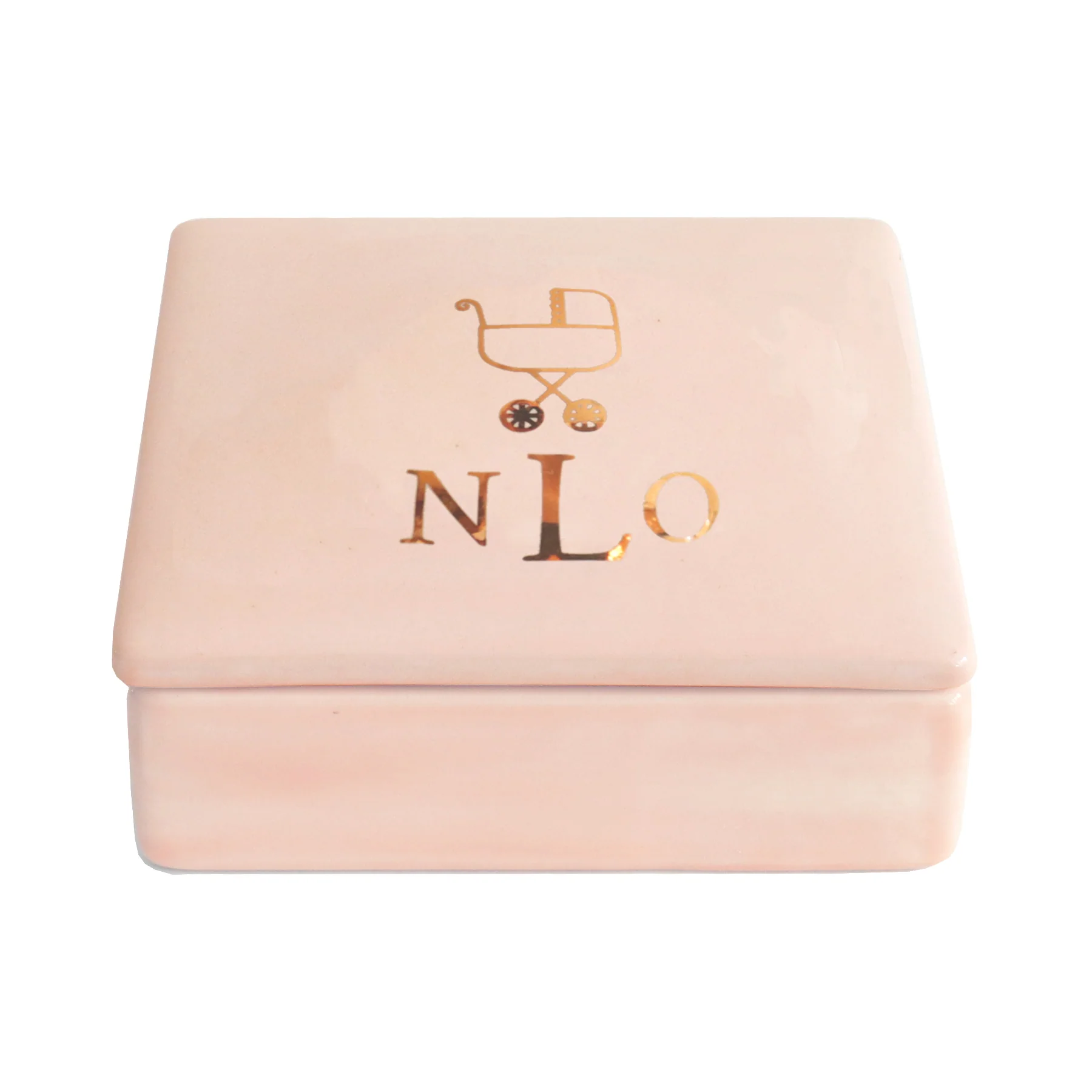 New Baby Keepsake Monogrammed Box - Image 3