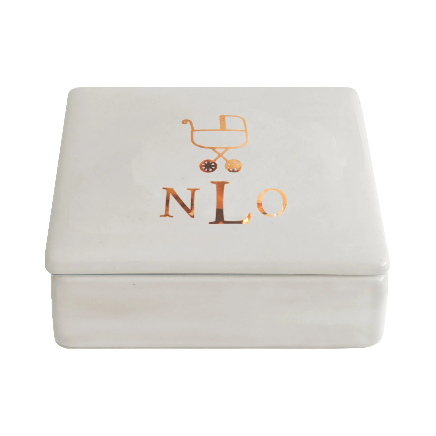 New Baby Keepsake Monogrammed Box - Image 4