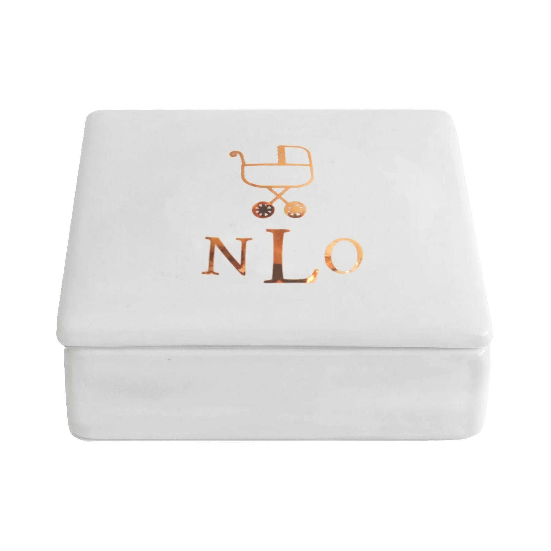New Baby Keepsake Monogrammed Box - Image 5