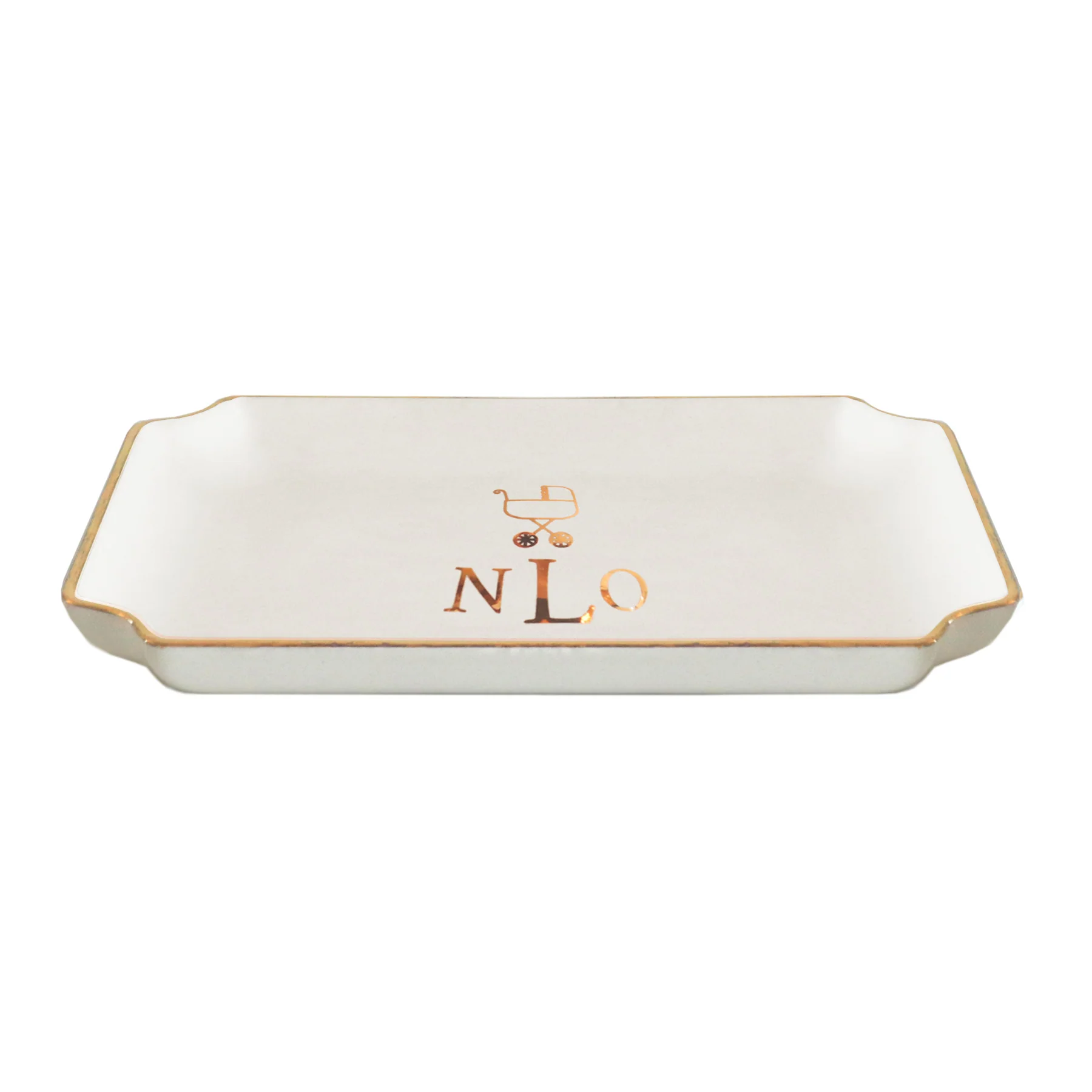 New Baby Keepsake Monogrammed Tray - Image 4