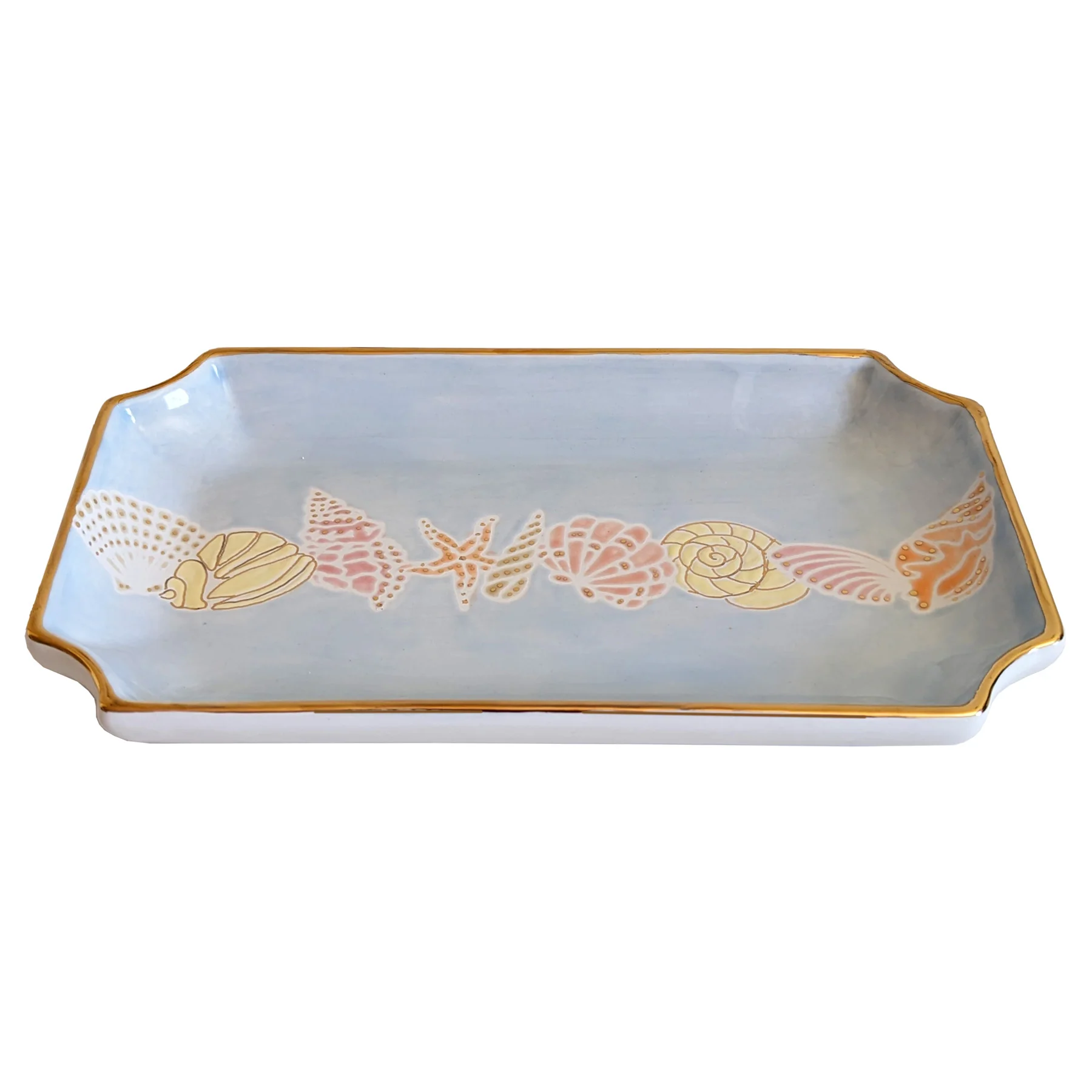 Seashell Vanity Set with 22K Gold Accents - Image 7